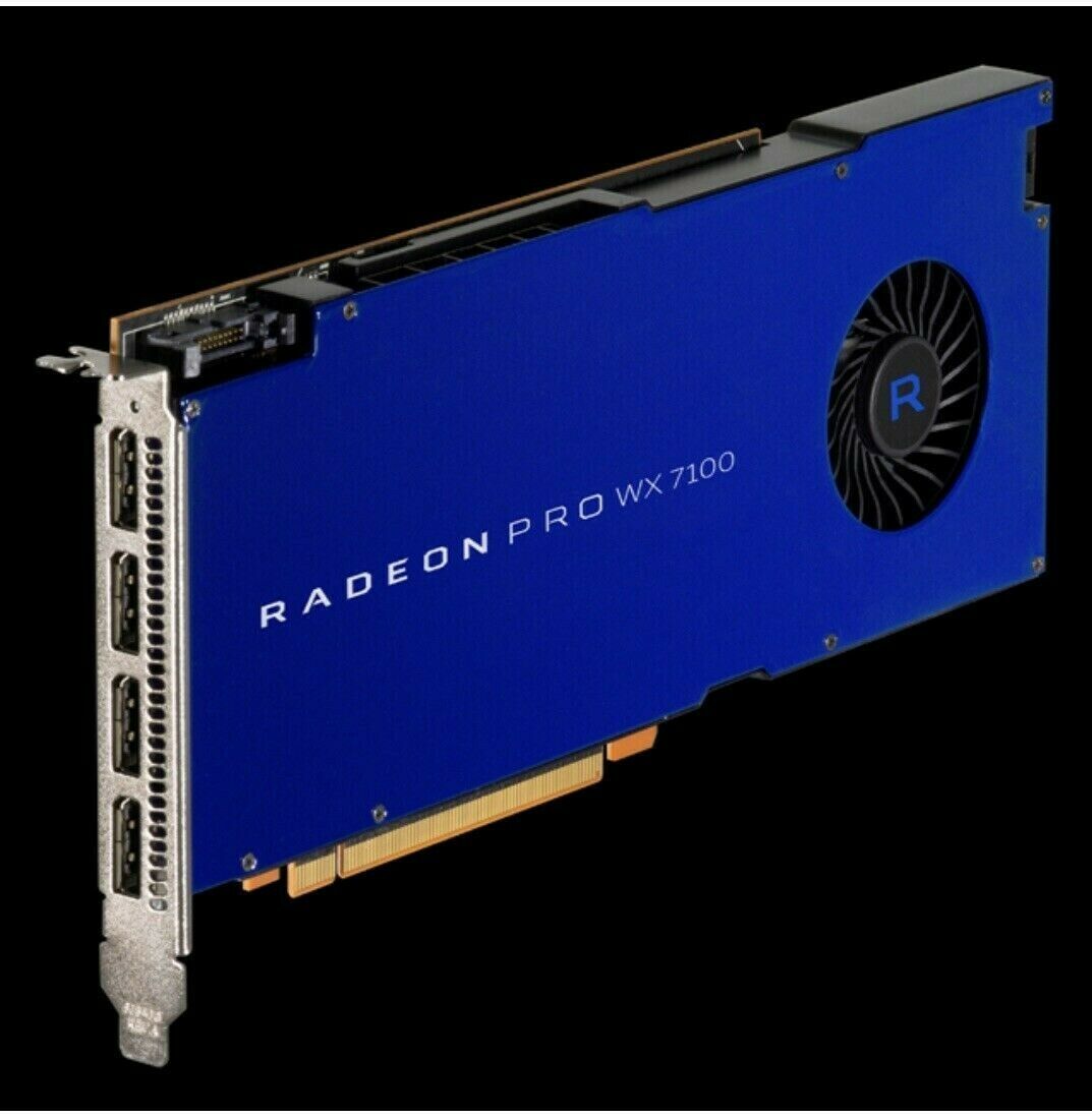 AMD RADEON PRO WX 7100 8GB GDDR5 VR READY VIDEO CARD